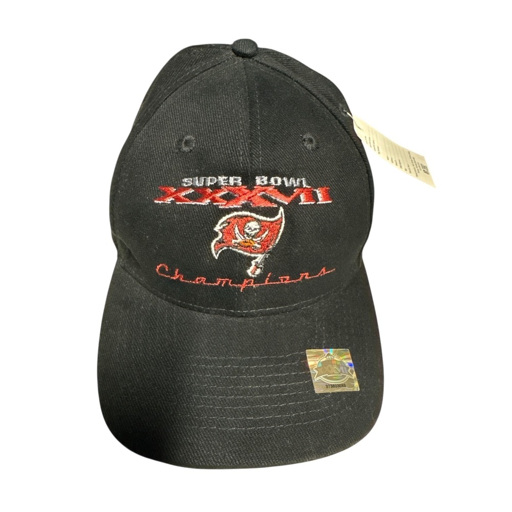 Vintage Reebok Tampa Bay Buccaneers‎ Super Bowl XXXVII Champs Adjustable Hat NWT